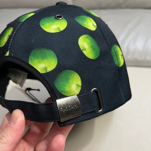 NWT - Paul Smith Adult 50th Anniversary Baseball Cap - Apple Print - Picture 4 of 9